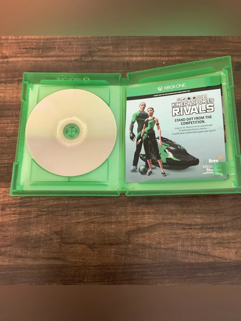 Xbox One Kinect Rivals Game Preowned Never Used perfect condition